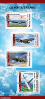 Djibouti 2023 Flying Hospitals, Mint NH, Health - Transport - Aircraft & Aviation - Airplanes