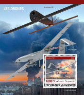 Djibouti 2023 Drones, Mint NH, Transport - Aircraft & Aviation - Drones - Airplanes