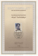 Germany Deutschland 1985-12 Kurt Tucholsky, German Journalist Satirist Writer, Canceled In Berlin - 2001-2010