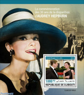 Djibouti 2023 Audrey Hepburn, Mint NH, History - Performance Art - American Presidents - Movie Stars - Actores
