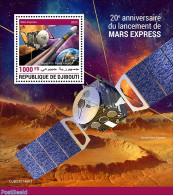 Djibouti 2023 Mars Express, Mint NH, Transport - Space Exploration - Dschibuti (1977-...)