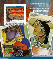 Djibouti 2023 Pablo Picasso, Mint NH, Performance Art - Musical Instruments - Art - Pablo Picasso - Paintings - Muziek