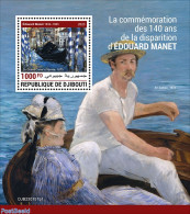 Djibouti 2023 Edouard Manet, Mint NH, Art - Paintings - Djibouti (1977-...)