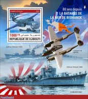 Djibouti 2023 Battle Of Bismarck Sea, Mint NH, History - Transport - Militarism - World War II - Aircraft & Aviation -.. - Militares