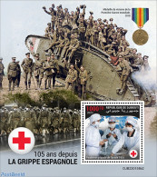 Djibouti 2023 Spanish Flu, Mint NH, Health - History - Militarism - Militaria