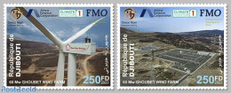 Djibouti 2023 Wind Turbines, Mint NH, Science - Energy - Gibuti (1977-...)