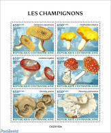 Central Africa 2023 Mushrooms, Mint NH, Nature - Mushrooms - Paddestoelen