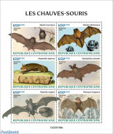 Central Africa 2023 Bats, Mint NH, Nature - Bats - Repubblica Centroafricana