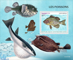 Central Africa 2023 Fishes, Mint NH, Nature - Fish - Peces