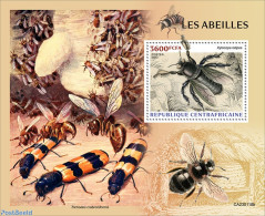 Central Africa 2023 Bees, Mint NH, Nature - Bees - Centraal-Afrikaanse Republiek