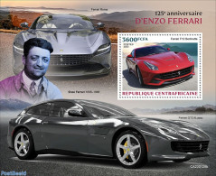 Central Africa 2023 Enzo Ferrari, Mint NH, Transport - Automobiles - Ferrari - Autos