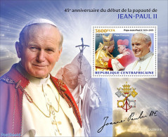Central Africa 2023 Pope John Paul II, Mint NH, Religion - Pope - Papes