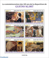 Central Africa 2023 Gustav Klimt, Mint NH, Art - Gustav Klimt - Paintings - Centraal-Afrikaanse Republiek