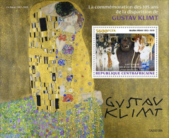 Central Africa 2023 Gustav Klimt, Mint NH, Art - Gustav Klimt - Paintings - Zentralafrik. Republik