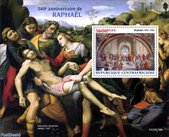 Central Africa 2023 Raphaël, Mint NH, Art - Paintings - Raphael - Central African Republic