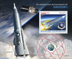 Central Africa 2023 Navstar 1, Mint NH, Transport - Space Exploration - Repubblica Centroafricana