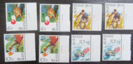 2039/42 'Sporten' - Postfris ** - Volledige Set Plaatnummers - 1981-1990