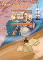 Guinea, Republic 2012 Gerard Mercator, Mint NH, History - Transport - Explorers - Ships And Boats - Esploratori