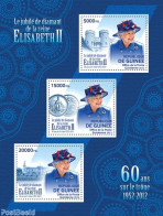 Guinea, Republic 2012 Diamond Jubilee Of Queen Elizabeth II, Mint NH, History - Kings & Queens (Royalty) - Koniklijke Families