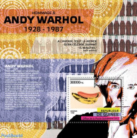 Guinea, Republic 2012 Andy Warhol, Mint NH, Nature - Fruit - Art - Paintings - Obst & Früchte