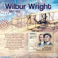 Guinea, Republic 2012 Wilbur Wright, Mint NH, Transport - Aircraft & Aviation - Aviones