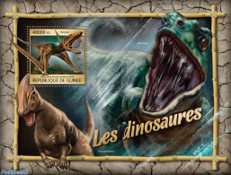Guinea, Republic 2016 Dinosaurs, Mint NH, Nature - Prehistoric Animals - Préhistoriques