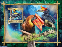 Guinea, Republic 2016 Hornbills, Mint NH, Nature - Birds - Otros & Sin Clasificación