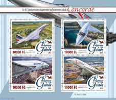 Guinea, Republic 2016 Concorde, Mint NH, Transport - Concorde - Aircraft & Aviation - Concorde