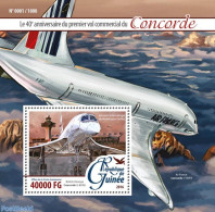Guinea, Republic 2016 Concorde, Mint NH, Transport - Concorde - Aircraft & Aviation - Concorde