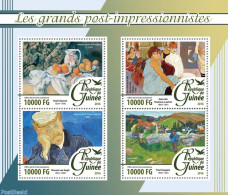 Guinea, Republic 2016 The Big Post Impressionists, Mint NH, Nature - Fruit - Art - Henri De Toulouse-Lautrec - Paintin.. - Frutta