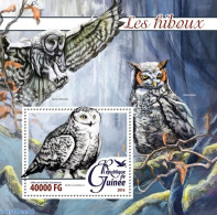 Guinea, Republic 2016 Owls, Mint NH, Nature - Birds Of Prey - Owls - Andere & Zonder Classificatie