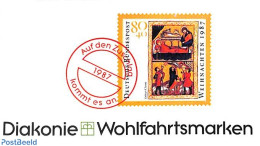 Germany, Federal Republic 1987 Christmas Booklet, Mint NH, Religion - Christmas - Stamp Booklets - Ongebruikt