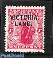New Zealand 1911 Victoria Land, 1d, Mint NH - Unused Stamps