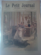 L Petit Journal 84 Drame Des Ternes Boucherie Explosion Du Petrolea Sur La Gironde Blaye Chanson Le Facteur Rural Nadaud - Riviste - Ante 1900