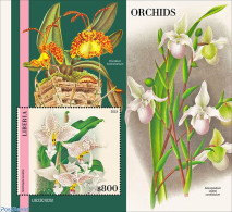 Liberia 2023 Orchids, Mint NH, Nature - Flowers & Plants - Orchids - Autres & Non Classés