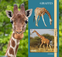 Liberia 2023 Giraffes, Mint NH, Nature - Giraffe - Other & Unclassified