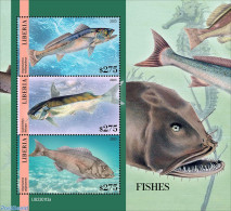 Liberia 2023 Fishes, Mint NH, Nature - Fish - Fishes