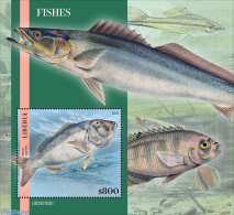 Liberia 2023 Fishes, Mint NH, Nature - Fish - Pesci