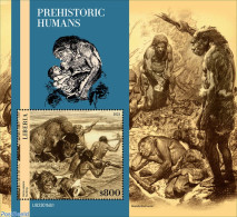 Liberia 2023 Prehistoric Humans, Mint NH, Nature - Prehistoric Animals - Prehistory - Prehistorisch