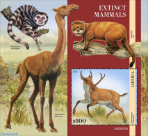 Liberia 2023 Extinct Mammals, Mint NH, Nature - Prehistoric Animals - Prehistorics