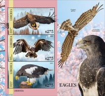 Liberia 2023 Eagles, Mint NH, Nature - Birds Of Prey - Sonstige & Ohne Zuordnung