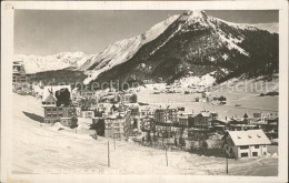 12586368 Davos Dorf GR Winterpanorama Alpen Davos - Autres & Non Classés
