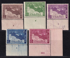 Belgica, 1927  Y&T. 249 / 253,  MNH. - Ungebraucht