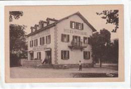 CPA :  14 X 9  - PERRIGNIER  -  Hôtel Des Voyageurs. Lauréat T. C. F. 1932. - FIALETOUT  Propriétaire - Andere & Zonder Classificatie