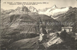 12586341 Zermatt VS Riffelalp Dent Blanche Gabelhorn Rothorn Gebirgspanorama Zer - Sonstige & Ohne Zuordnung