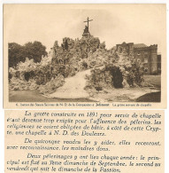 La Grotte Servant De Chapelle Jolimont, Institut Des Soeurs De N D De La Compassion à Jolimont_Edt Belge Bx _CPA Vintage - La Louviere