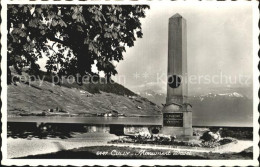 12586281 Cully VD Monument Davel Lac Leman Alpes Denkmal Genfersee Alpen Cully - Altri & Non Classificati