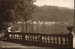 12586263 Clarens Montreux Promenade Lac Leman Vue Sur Montreux Genfersee Montreu - Autres & Non Classés