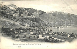12586260 Clarens Montreux Et Rochers De Naye Lac Leman Genfersee Montreux - Other & Unclassified
