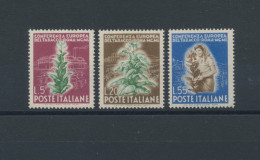 1950 Italia - Repubblica, Serie "Conferenza Europea Del Tabacco", 3 Valori, N. 629/31, MNH** - Altri & Non Classificati